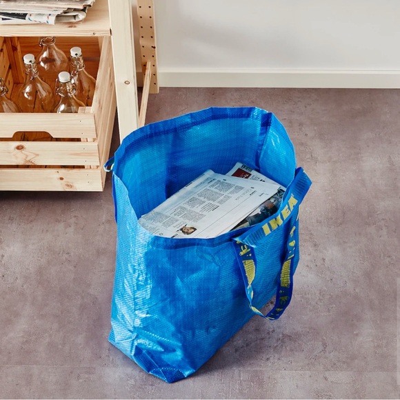 BRAND NEW FRAKTA 10 GALLON IKEA BAGS CAN USE THESE FOR ALMOST EVERYTHING! - Picture 9 of 13